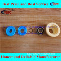 HDPE roller plastic bearing housing and labyrinth seals